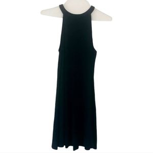 Express Black A-Line Tank Dress Keyhole Back Size S